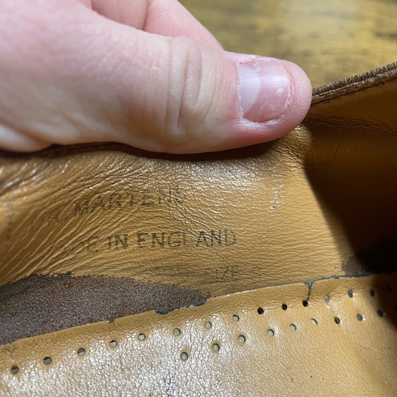 Vintage Doc Marten Low Top Boots Size 8 - Picture 4 of 4